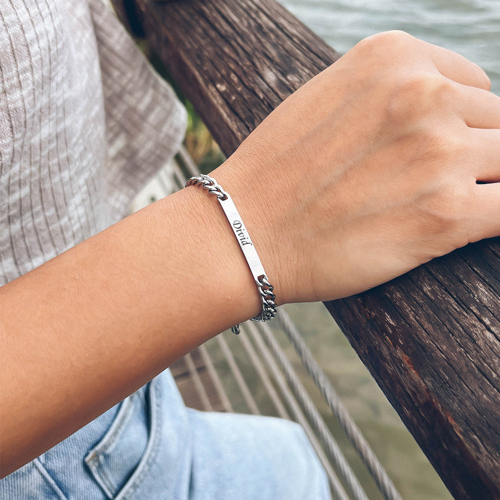 Op maat gemaakte armbanden - Jubileum voor koppels(Een paar)