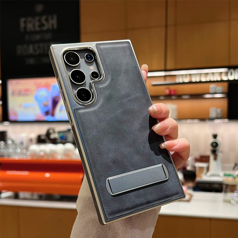 Gepersonaliseerde onzichtbare beugel leren telefoonhoes