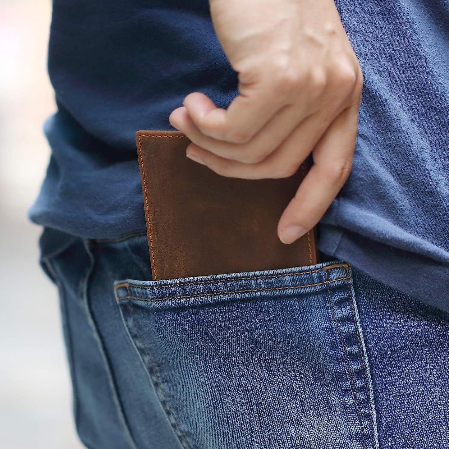 Gepersonaliseerde Lederen Portemonnee