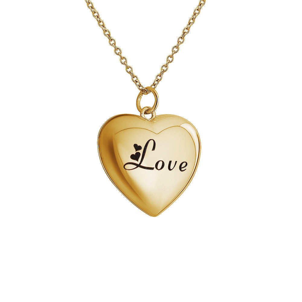Hangerketting Met Hartvormige Hanger