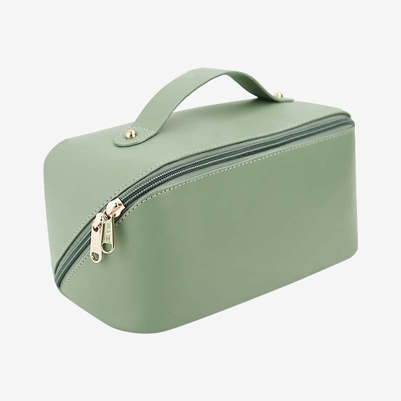 Gepersonaliseerde geborduurde make-uptas