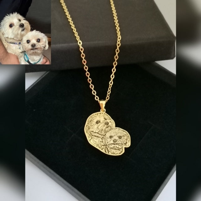 Aangepaste gegraveerde ketting(Custom Engraved Necklace)