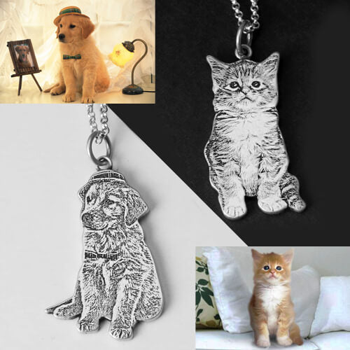Aangepaste gegraveerde ketting(Custom Engraved Necklace)