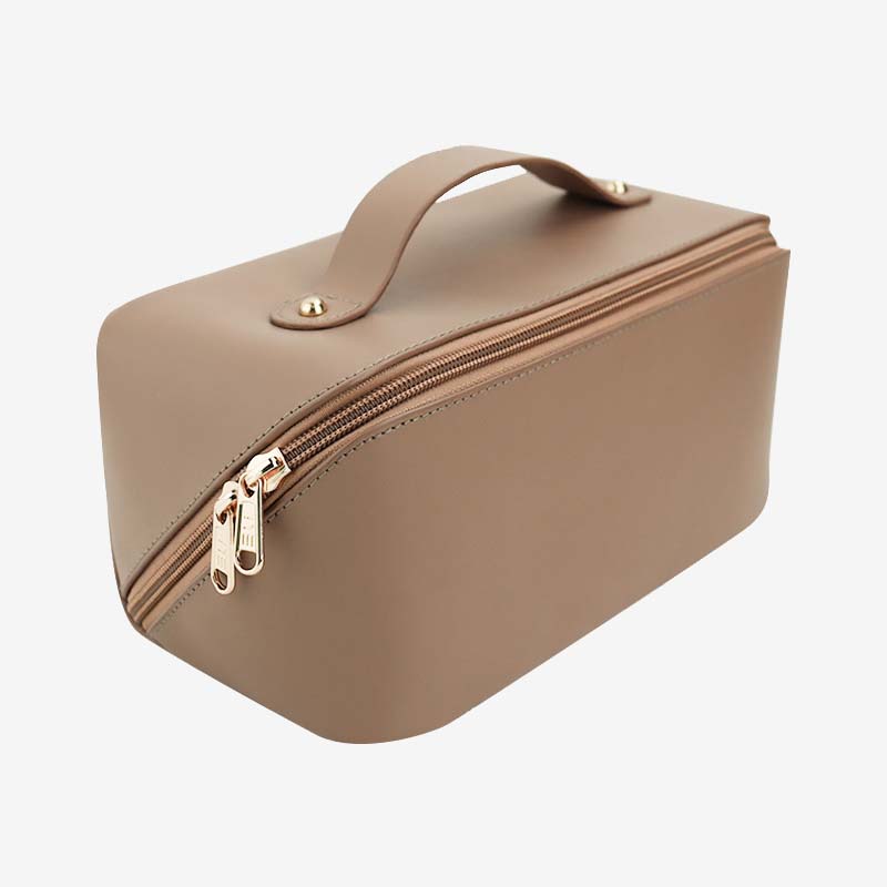 Gepersonaliseerde geborduurde make-uptas