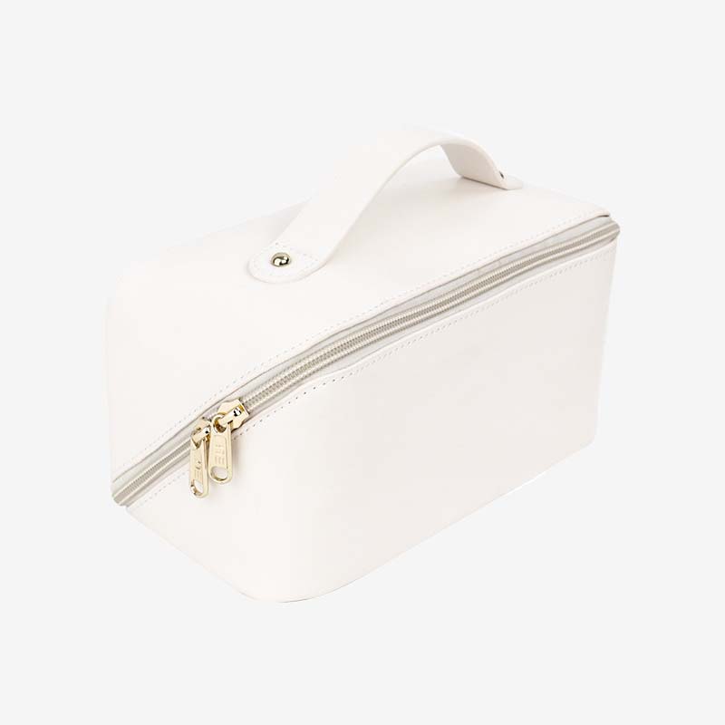 Gepersonaliseerde geborduurde make-uptas