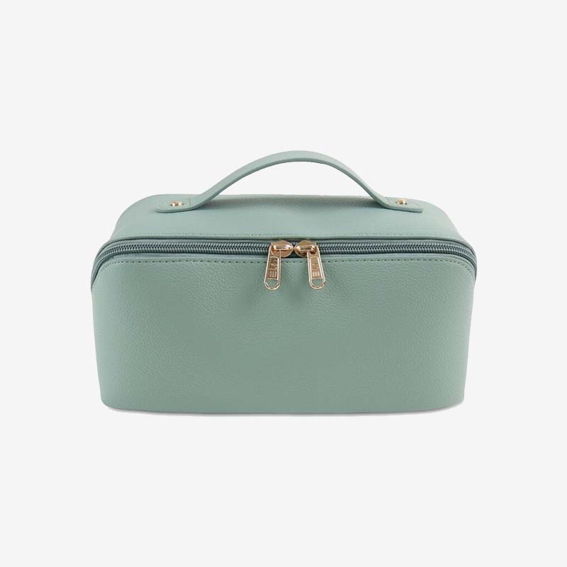 Gepersonaliseerde geborduurde make-uptas