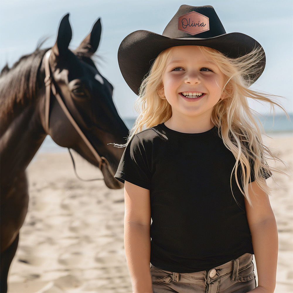 Gepersonaliseerde Leren Cowboyhoed