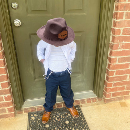 Gepersonaliseerde Leren Cowboyhoed
