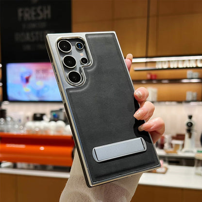 Gepersonaliseerde onzichtbare beugel leren telefoonhoes