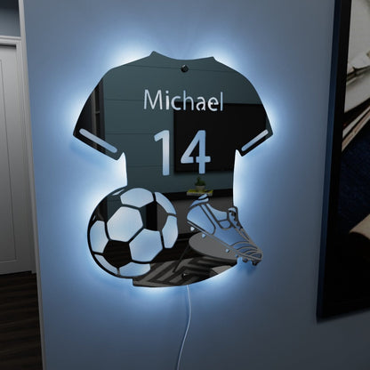 LED Voetbalshirt met Naam