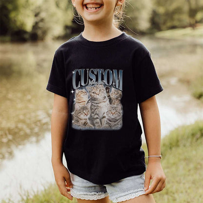 Aangepaste afdrukken Vintage Hip Hop huisdier Sweatshir